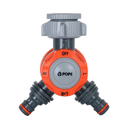 Pope Plastic EZ Dial 2 Way Snap On Tap Connector 12mm (1010474)