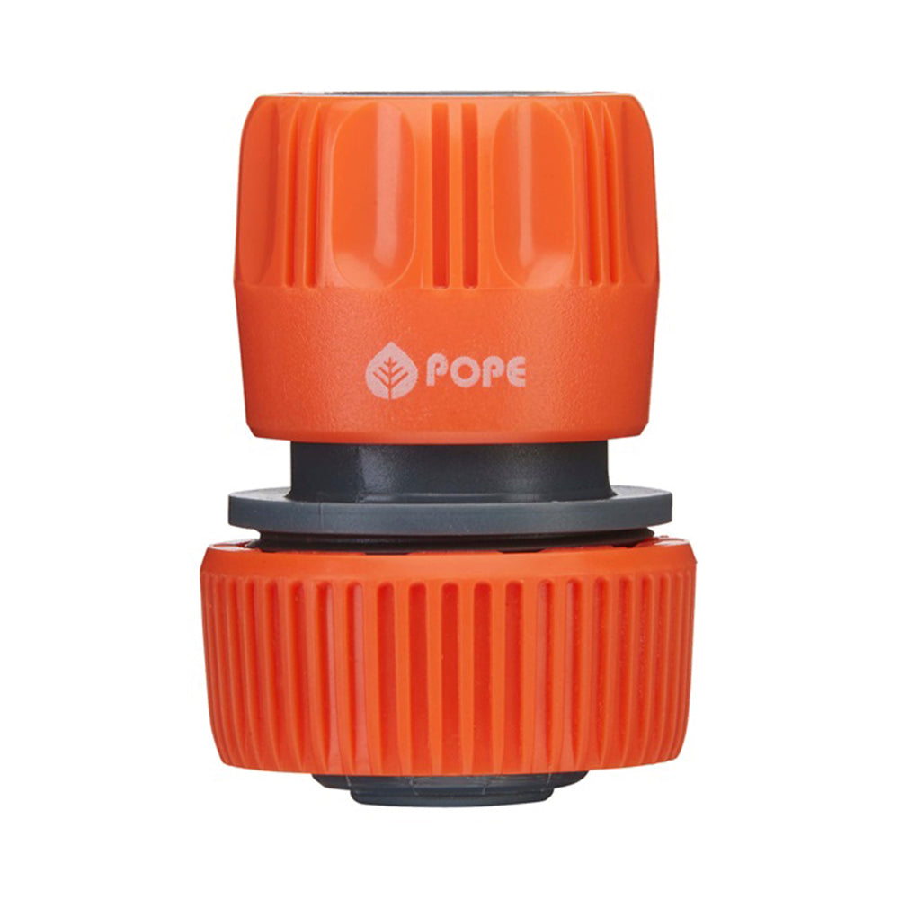Pope Plastic Flow-Thru Connector 18mm x 12mm Snap On (1010605)