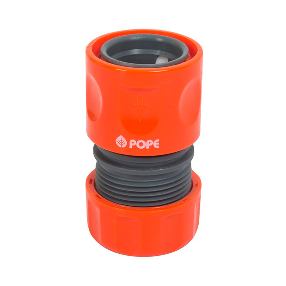 Pope Plastic Flow-Thru Connector 18mm x 18mm (1010617)