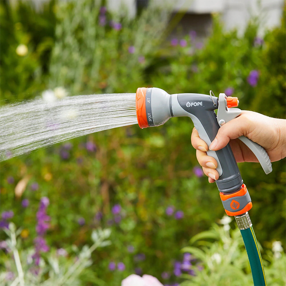 Pope Plastic Handy Trigger Spray Gun With 7 Watering Patterns 12mm (1010761)