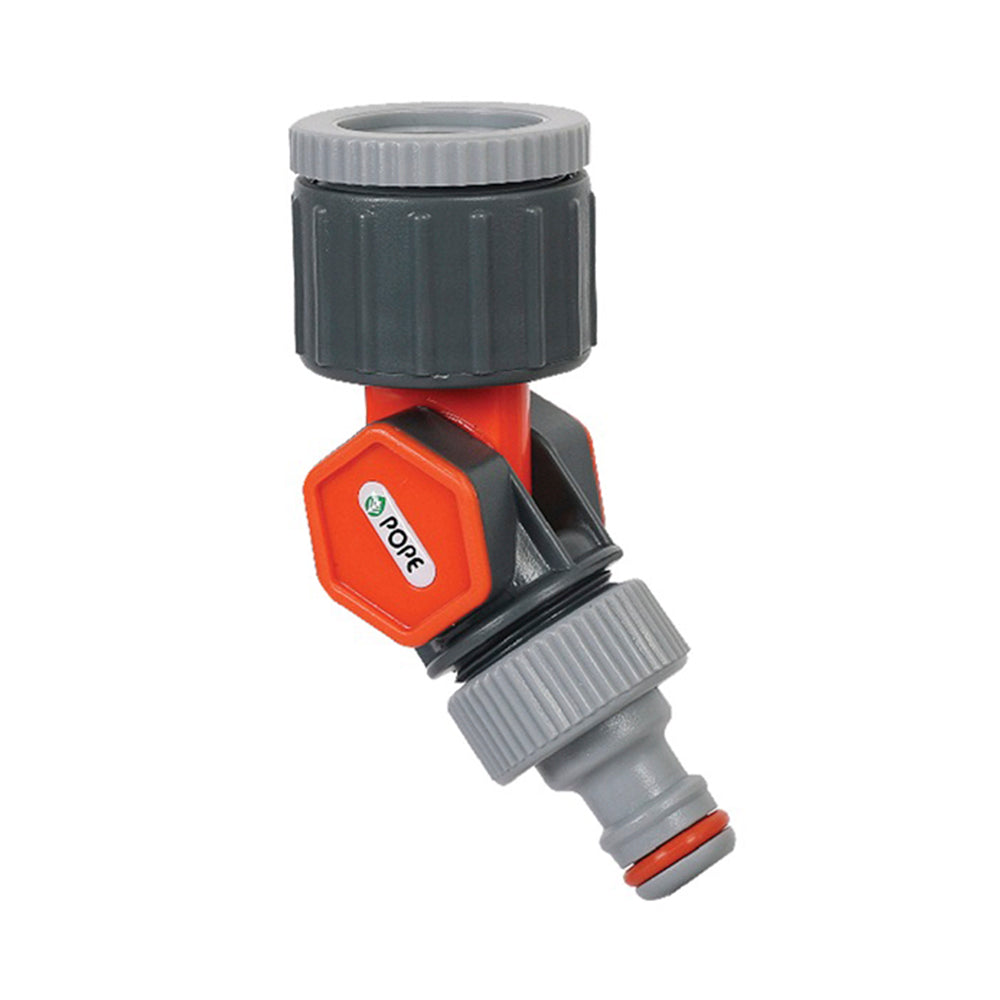 Pope Plastic Swivel Universal Tap Adaptor 12mm for 20mm/25mm Tap (1011800)