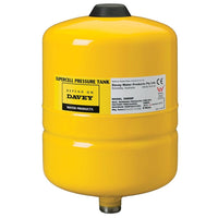 DAVEY Pressure Tank SupercellP 18litre 1000 kPa - Pipe Mounted (24018P)