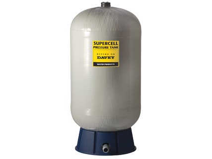 DAVEY Pressure Tank SupercellF 80litre 860 kPa - Free Standing (24080F)