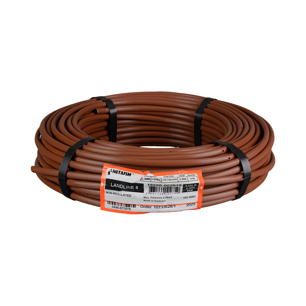 Drip Line Netafim Miniscape 8mm 2.00 LPH 15cm Non P/C 50M