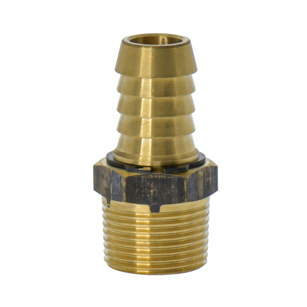 Brass Hose Barb Swivel 25MI x 25mm