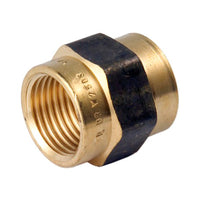 Brass Coupling Threaded Socket BSPF 10mm (3/8")