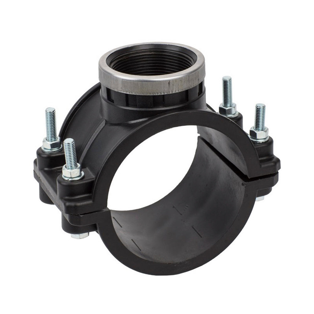 Pvc Tapping Ban PVC Pressure Tapping Saddles (4 Bolt) 50mm x 1/2