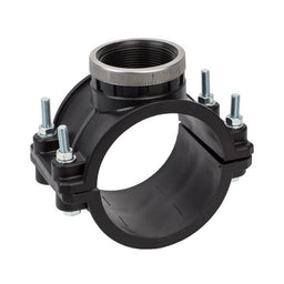 PVC Pressure Tapping Saddles (4 Bolt) 50mm x 1/2" BSP