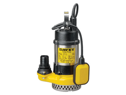 Davey D15VA Submersible Drainage Pump (140 LPM, 150W Output, 7.5m Max Head, 12m Max Submergence)