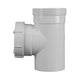 DWV Test Opening Tee MF with Cap 100 mm