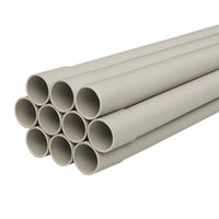 MD Electrical conduit Grey 40mm, 4 Metre