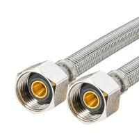 Flexi Hose 15mm BSP x 225mm Length