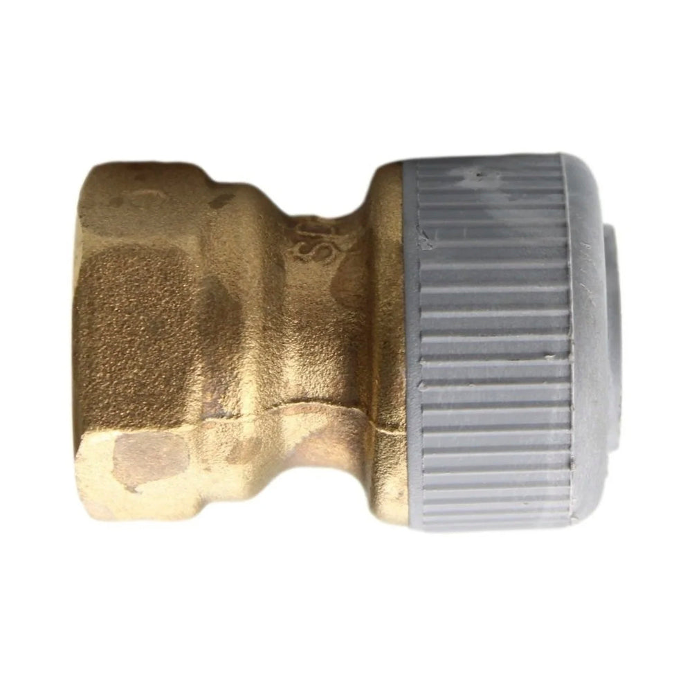 Hep2O/Waterlink Push Fit x Female Adaptor, 22mm x 3/4" FI Brass