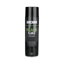 Tools Anchor Galvanising Industrial Zinc Protection Aerosol Paint Black 400g