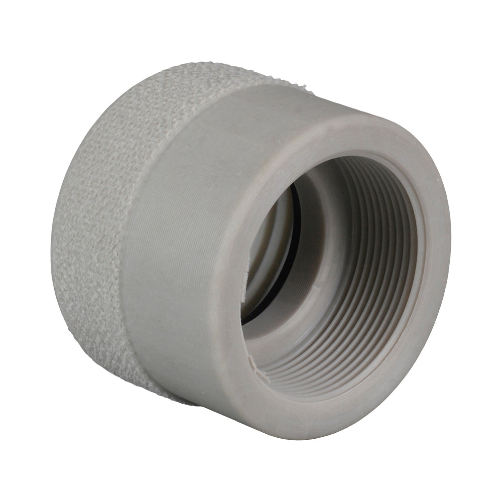 Tank Fitting 60mm IBC x 2" FI BSPP (6mm Pitch FI Acme)
