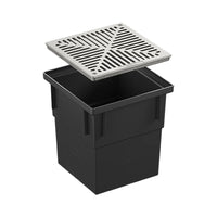 RELN Pit and Aluminium Grate-Plain Series 300