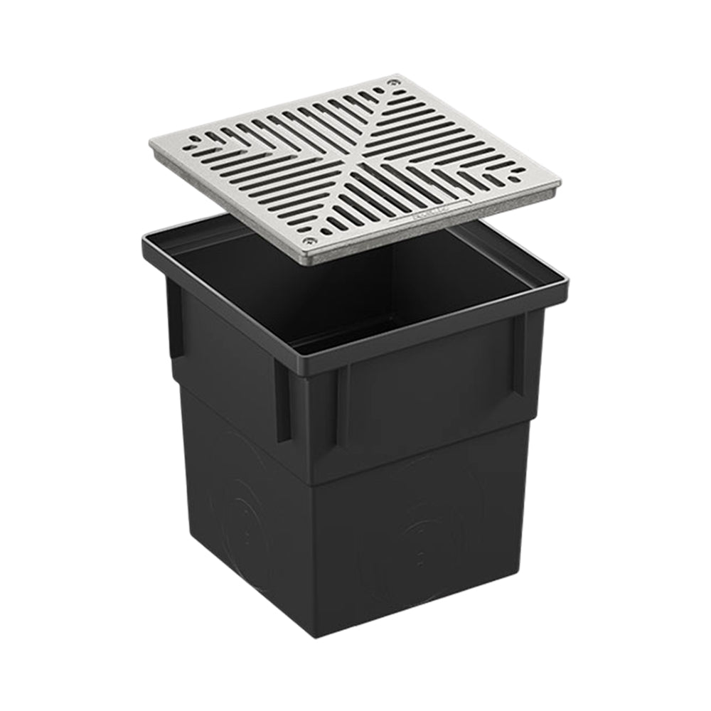RELN Pit and Aluminium Grate-Plain Series 300