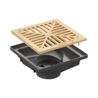 RELN Uni Pit and Aluminium Grate-Sandstone Series 200