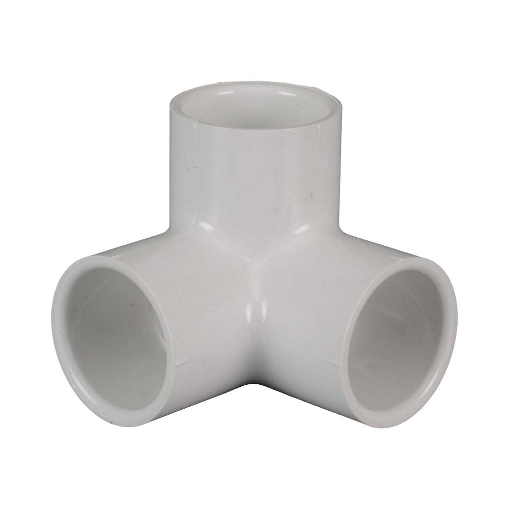 PVC Pressure Side Outlet Plain Elbow 20mm (3/4")