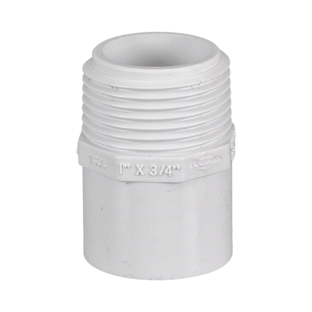 PVC Pressure Valve Socket Reducing 20mm (3/4") x 25mm (1") BSPM