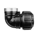 Compression Poly Metric Elbow- Poly x FI BSP - 20mm x 3/4"