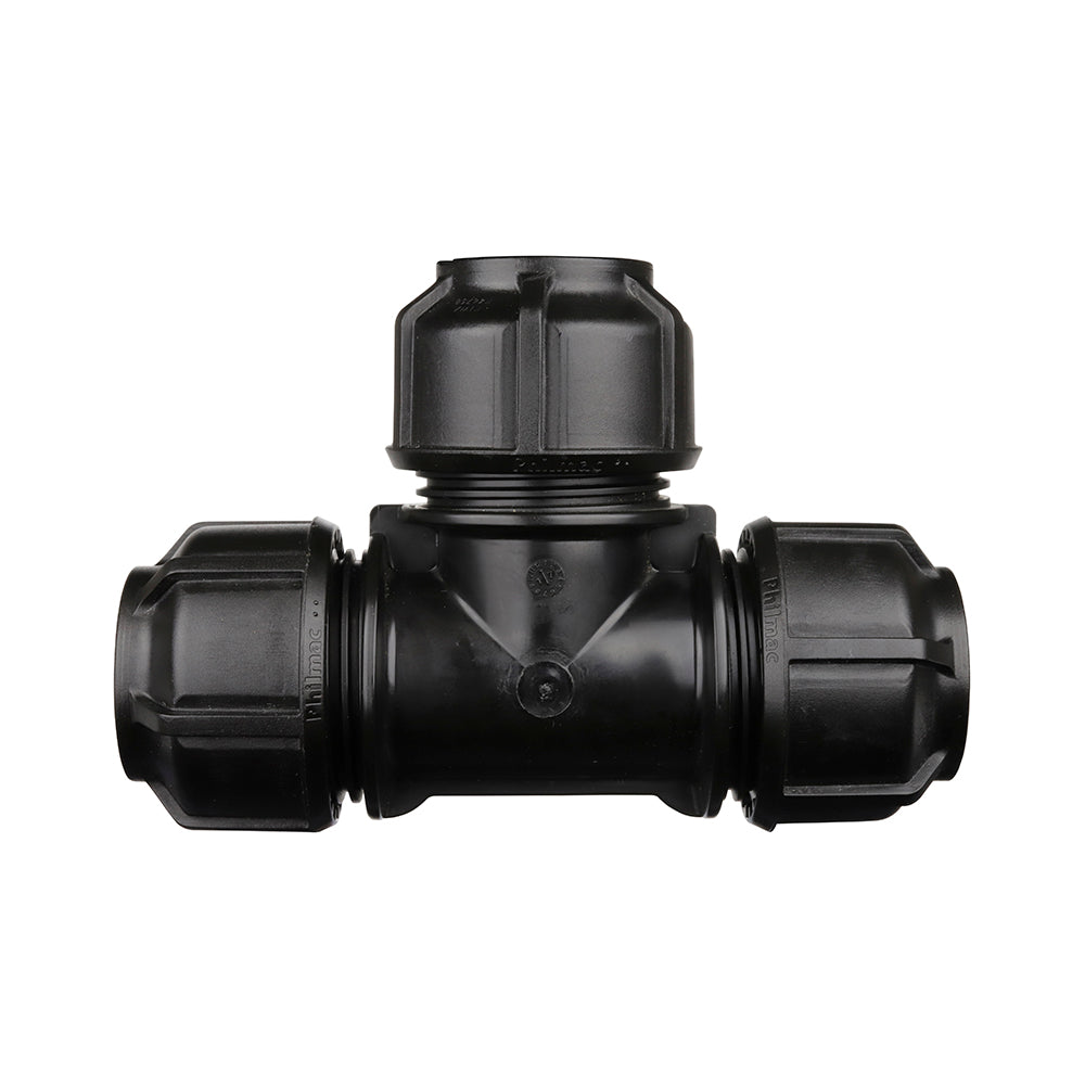 Compression Poly Metric Tee- Poly x Poly x Poly - 20mm x 20mm x 20 mm