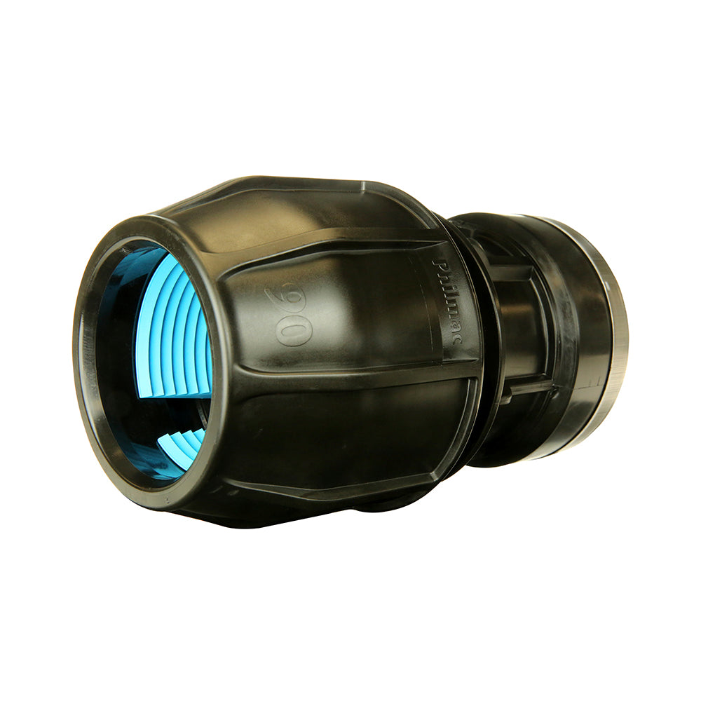 Compression Poly Metric End Connector- Poly x FI BSP - 90mm x 3 ...