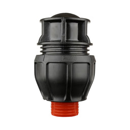 Compression Poly Rural End Cap 2"