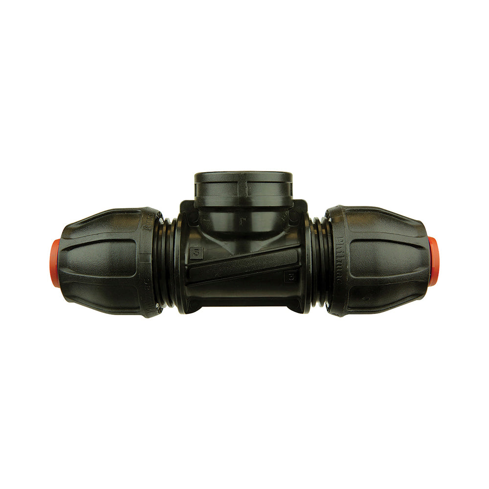 Compression Poly Rural Tee- Poly x FI BSP - 3/4" x 3/4" x 3/4"