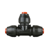 Compression Poly Rural Tee- Poly x Poly x Poly - 3/4" x 3/4" x 3/4"