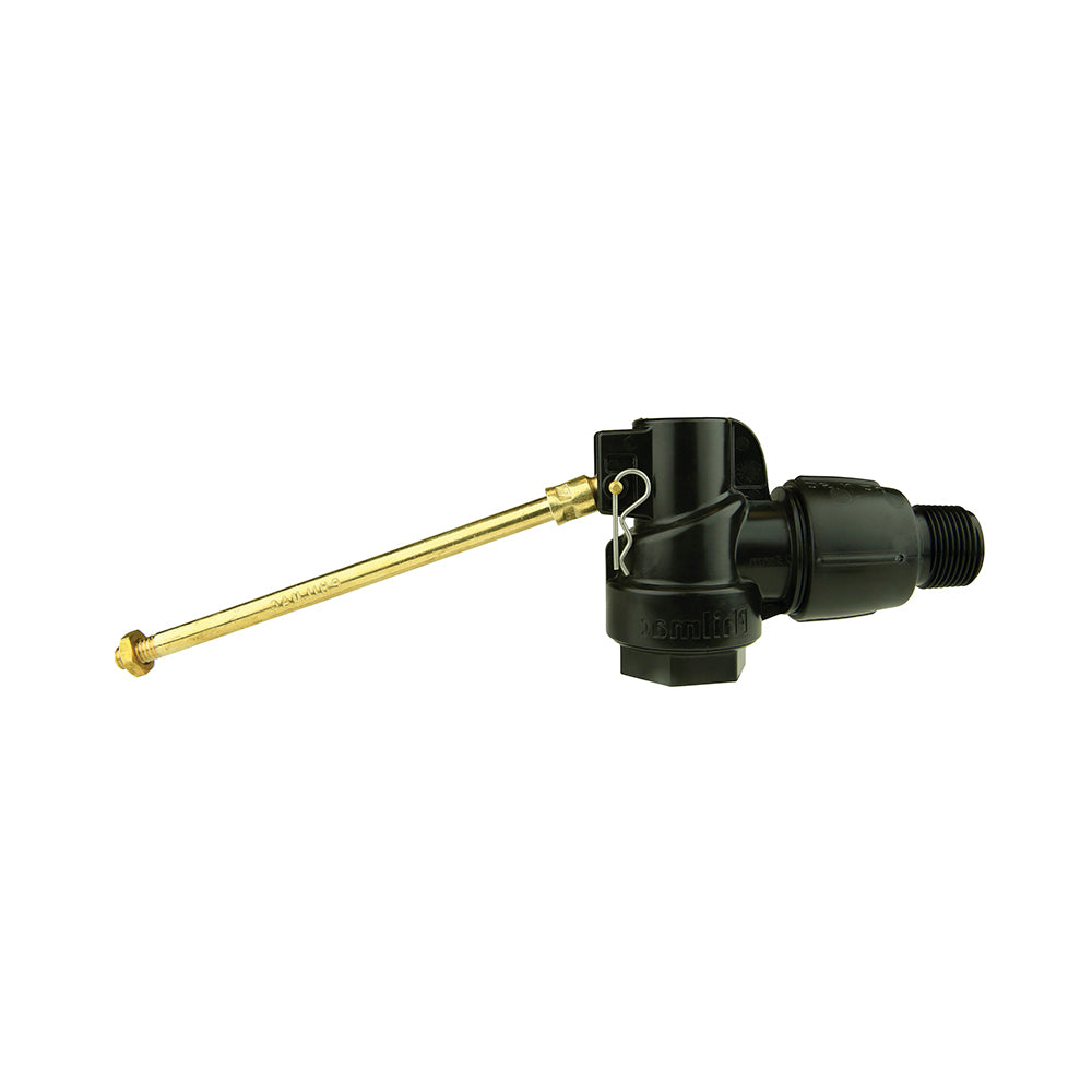Tank Float Valve Philmac VersaPhil Dual Inlet 3/4" and 1" Short Lever 165mm