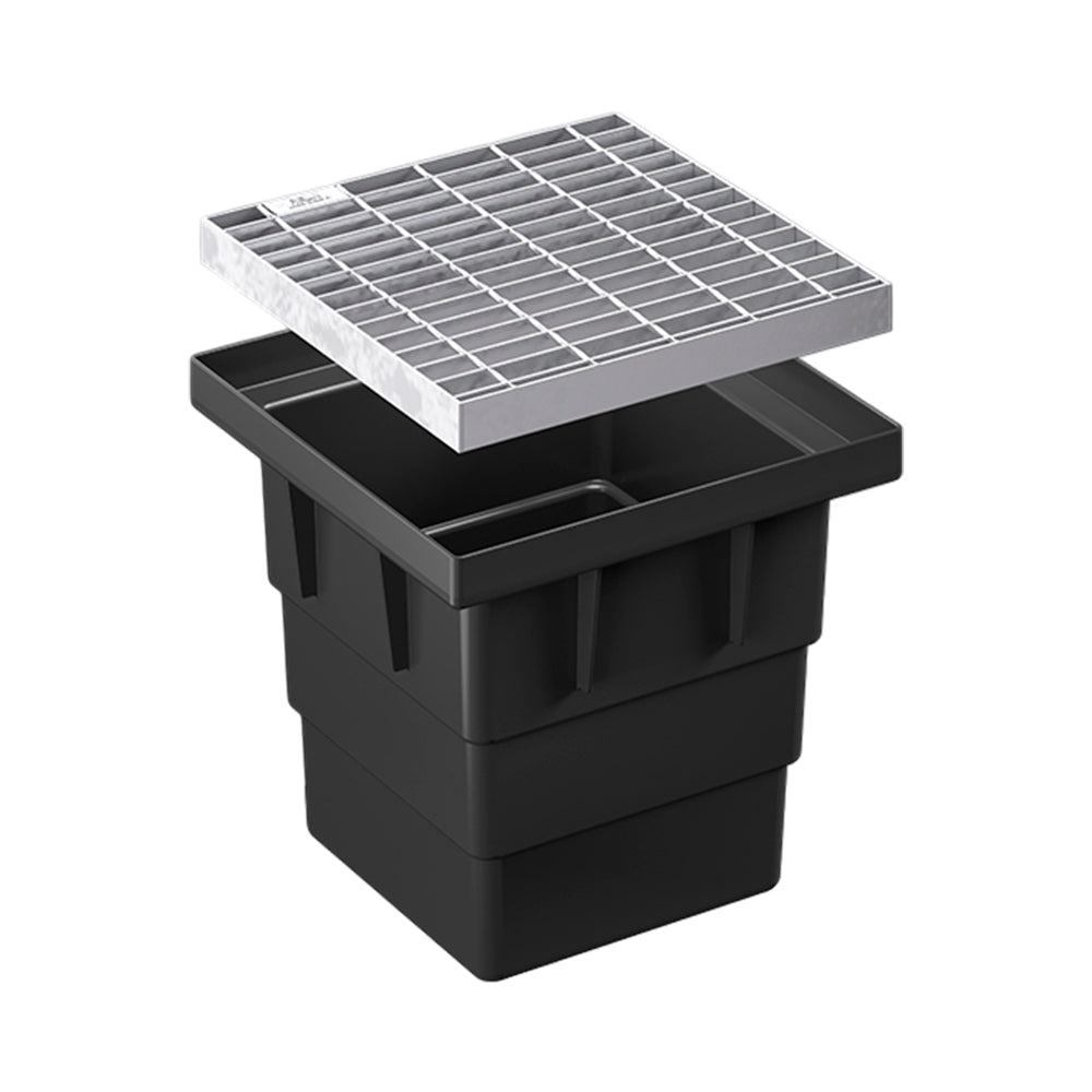 RELN Pit and Galvanised Steel Grate-Class A Series 600