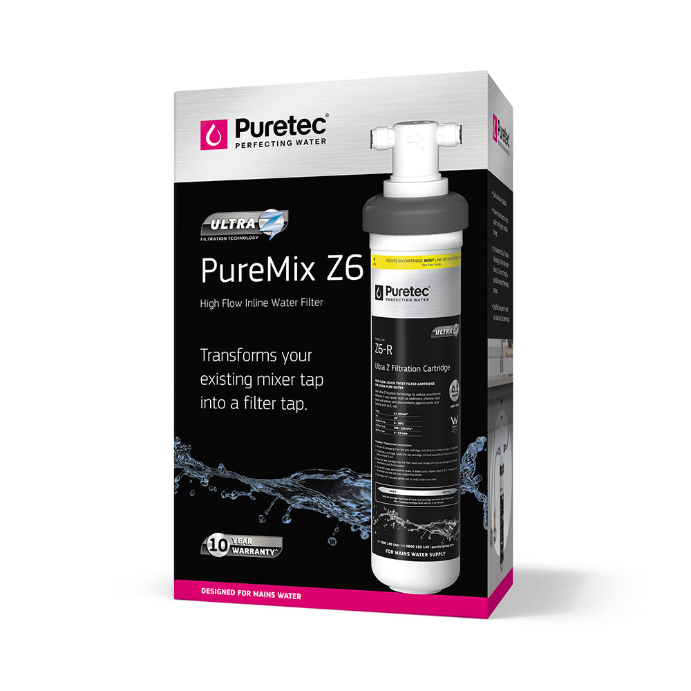 Puretec Filter Puremix Z6 Undersink (includes Z6-R)