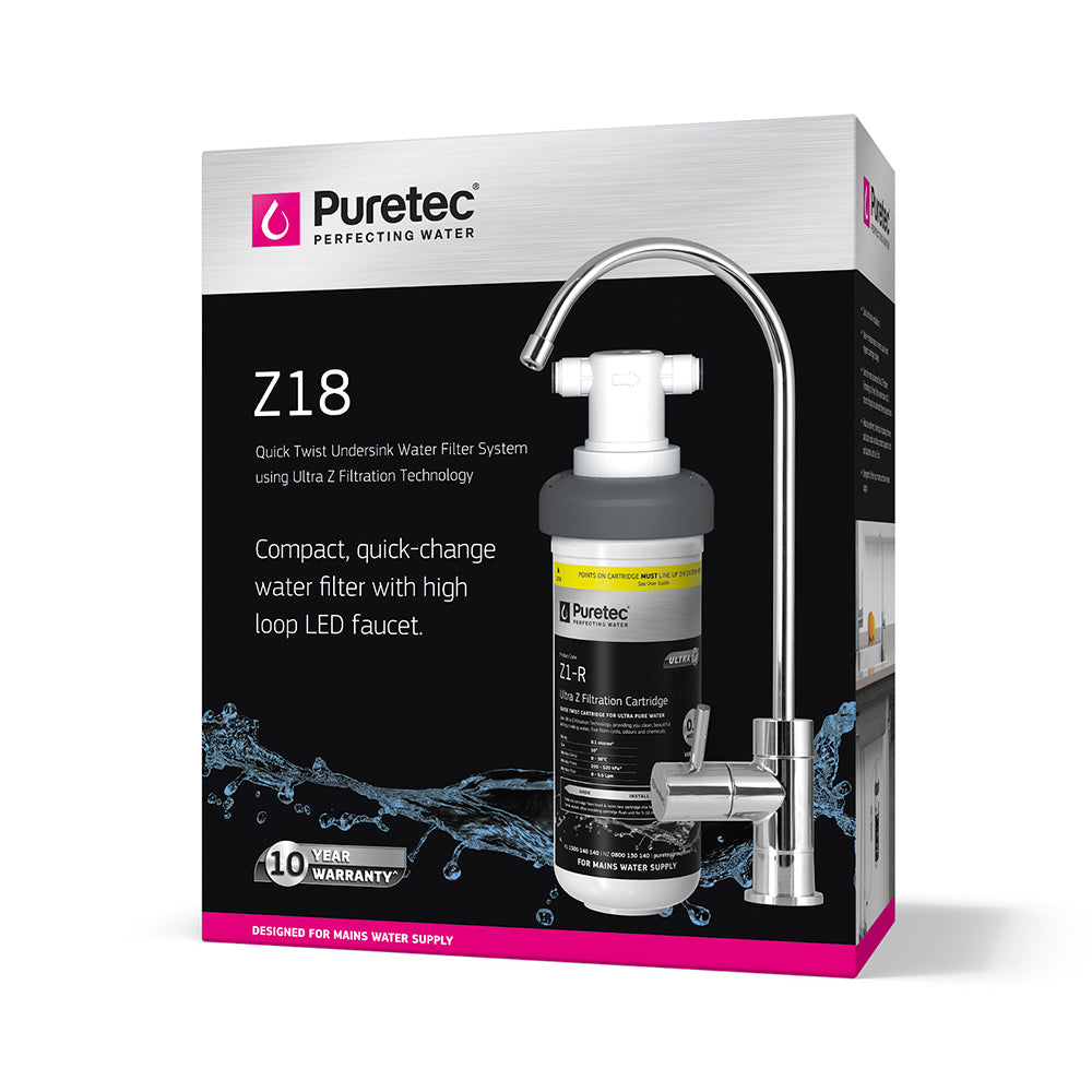 Puretec Filter Z18 Tap and Filter Kit (includes Z1-R)