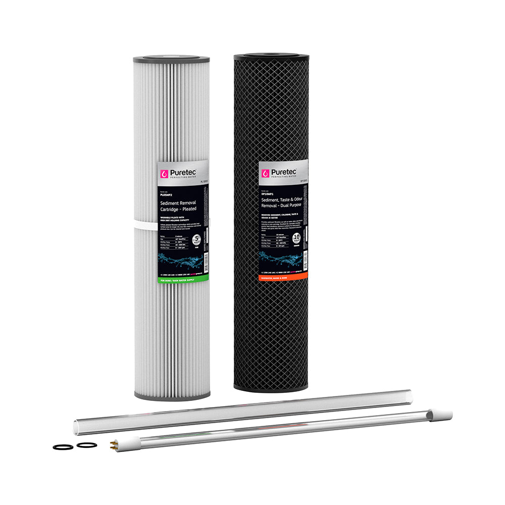 Puretec Maintenance Kit for Hybrid G7/R2 (incl PL05MP2, DP10MP2, RL6 lamp, RQS6 sleeve, 2/ROR2 o-rings)