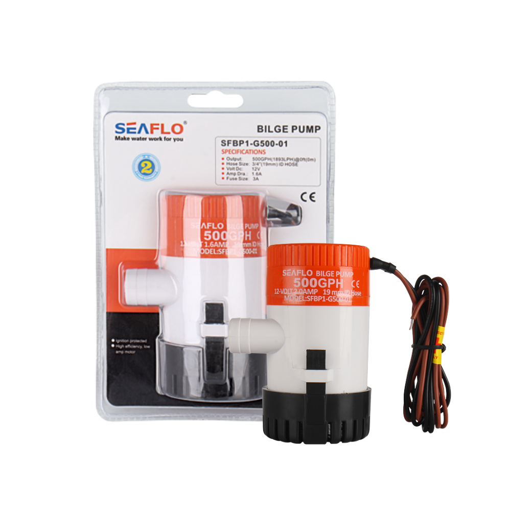Seaflo Manual Bilge Pump 500GPH 12V