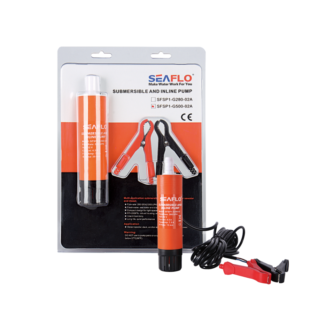 Seaflo Submersible Inline Pump 280GPH 12V