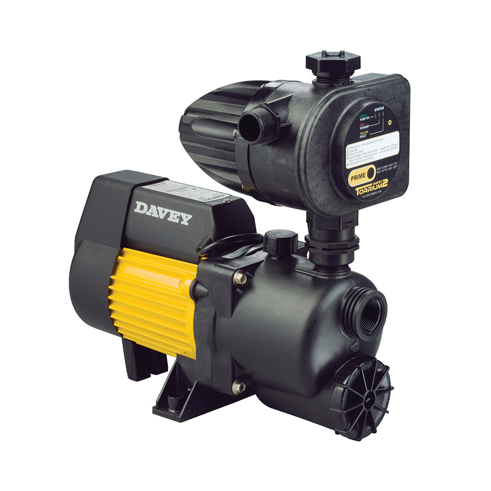 Davey XP45T (45 LPM Max Flow, 320 kPa Max Pressure)