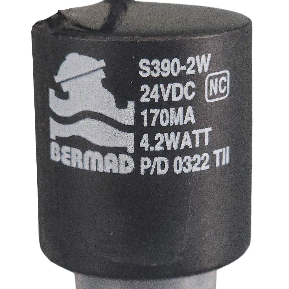 Bermad Replacement Solenoid Coil 24V DC (NC)