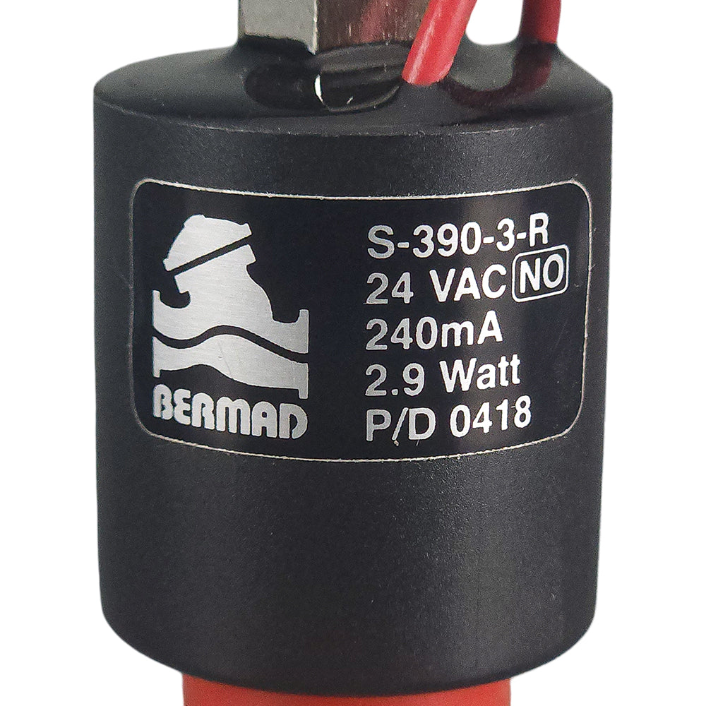 Bermad Replacement Solenoid Coil 3-Way NO 24V AC