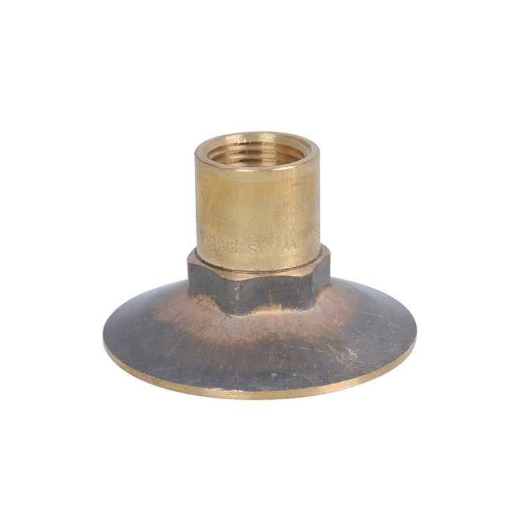 Brass Flanged Bib Extension Screwed 15mm x 50mm