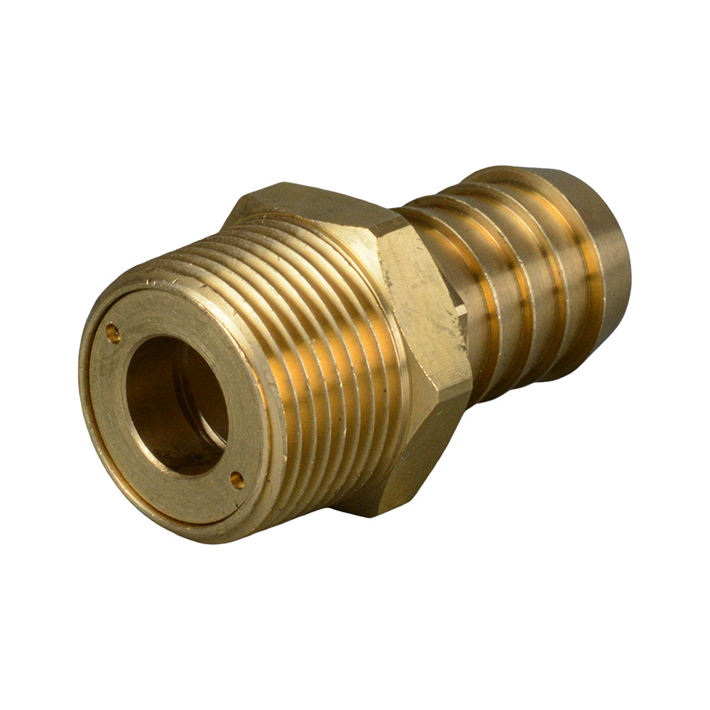 Brass Hose Barb Swivel 15MI x 15mm