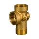 Brass Manifold 5 Way To Suit FE MH Series Pump - 1"BSPF x 1/4" BSPM-F