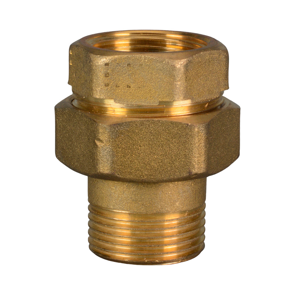 Brass Swivel Union MH3 and MH5 25mm x 25mm (1" x 1") BSP