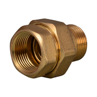 Brass Swivel Union MH3 and MH5 25mm x 25mm (1" x 1") BSP