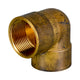 Brass Elbow 90° Threaded BSPF 15mm (1/2")