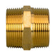 Brass Nipple Threaded BSPM 15mm (1/2")