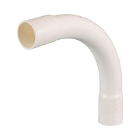 Communication Bend 90D 450mm Radius 100mm White