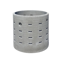 Concrete Soakwell w (ID) 1800 x h 1800 mm 4580 L Louvre Slots 2400kg