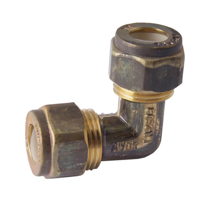 Brass Elbow Conetite/Compression 20mm (3/4")